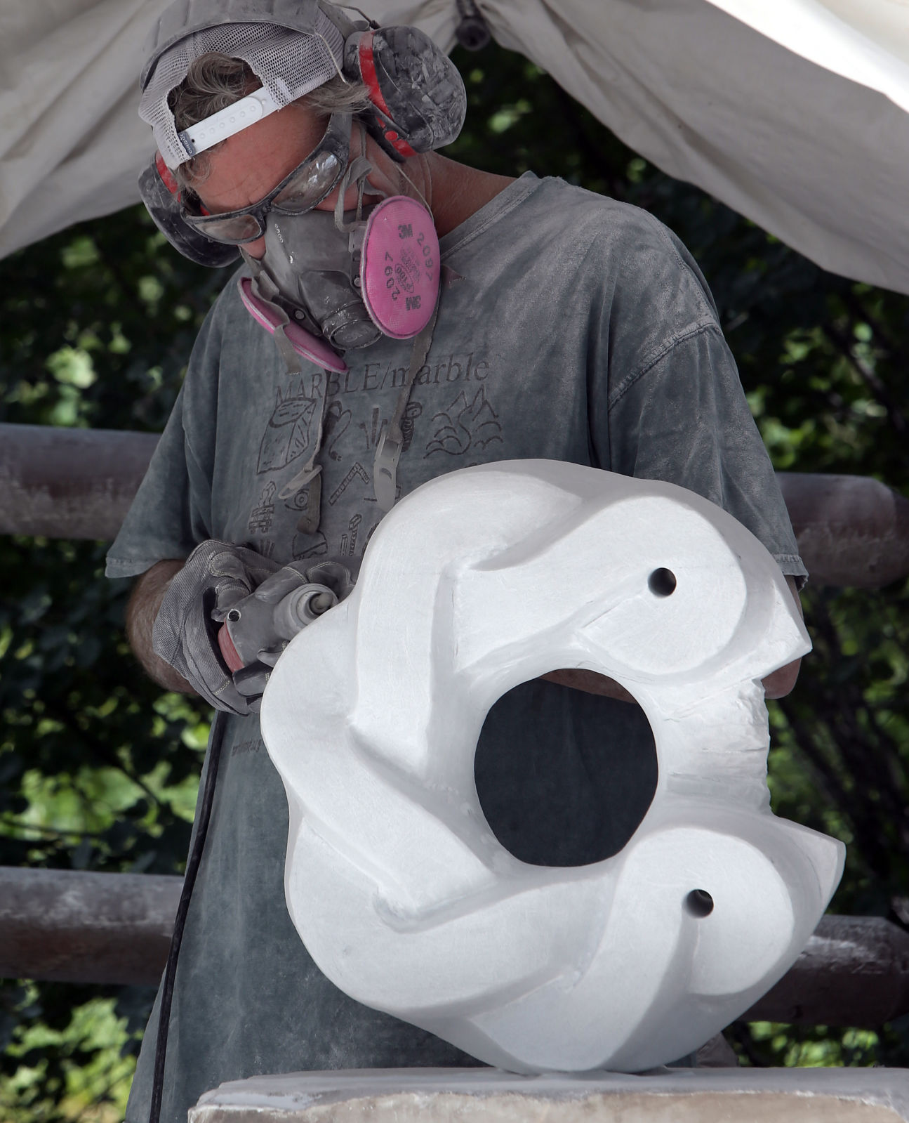 Marble symposium offers rich vein of opportunity for aspiring sculptors
